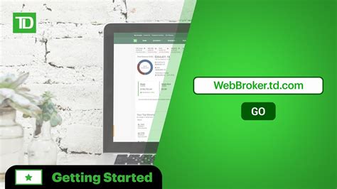 web broker login|td wealth webbroker login.